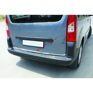 Takalukun reunalista (ruostumaton teräs) Citroen Berlingo 2008–2018 kuva 1