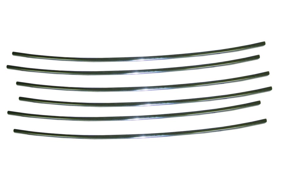 Peugeot Partner Tepee 2008–2018 Maskin säleikön listat 2008-2012 (6 kpl, ruostumaton teräs) Image