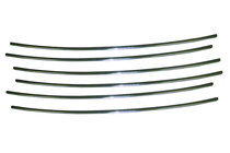 Peugeot Partner Tepee 2008–2018 Maskin säleikön listat 2008-2012 (6 kpl, ruostumaton teräs) kuva 1