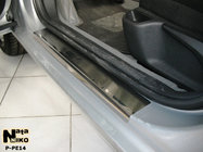 Peugeot 407 2004–2011 Nataniko ovikynnyslistat (4 kpl, ruostumaton teräs) kuva 1