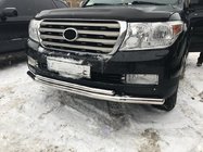 Toyota Land Cruiser 200 2007–2021 Keulaputki ST014 (2007-2015, ruostumaton teräs) 60 mm x 60 mm kuva 1