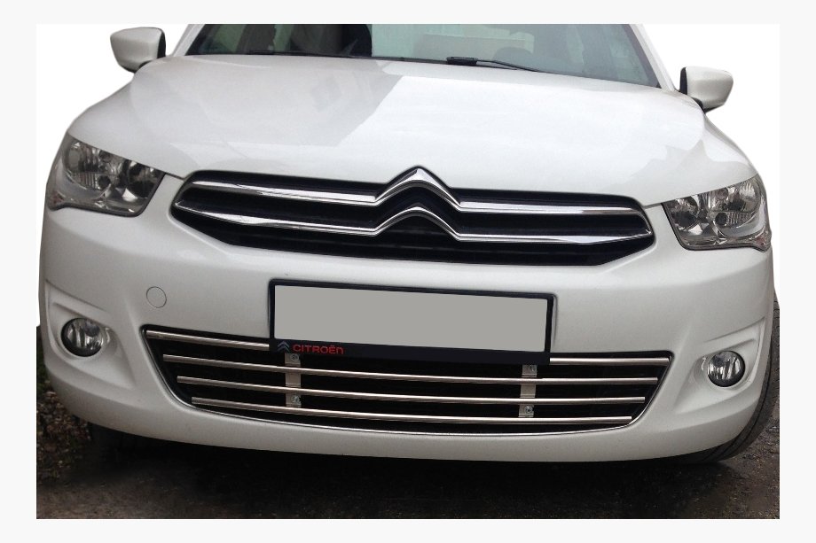 Citroen C-Elysee 2013–2022 Puskuriritilä (ruostumaton teräs) Image