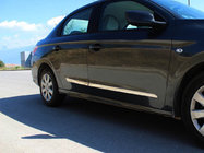 Citroen C-Elysee 2013–2022 Ovilistat (4 kpl, ruostumaton teräs) kuva 1