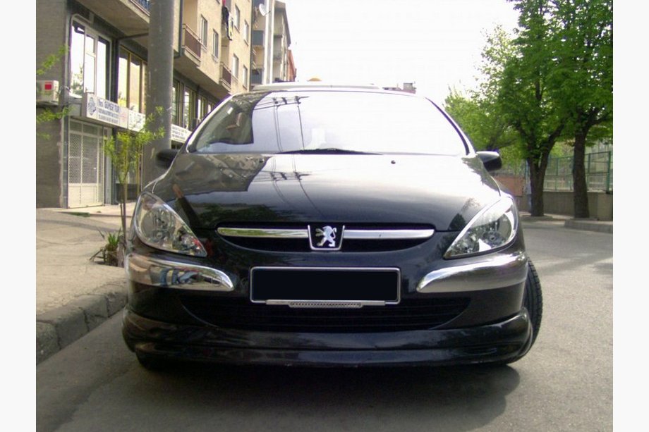 Peugeot 307 2001–2008 Etupuskurin alalippa (maalattava) Image