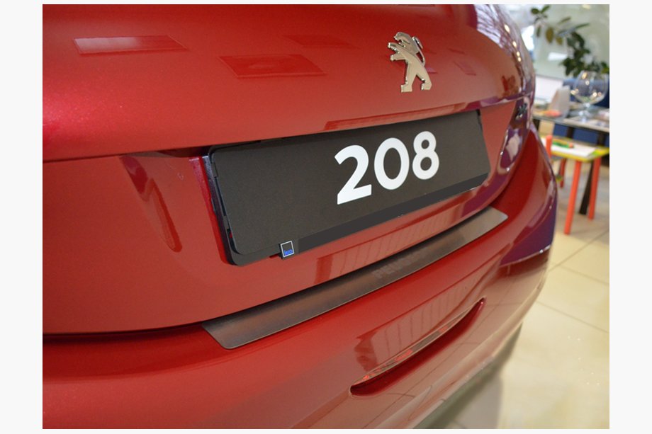 Peugeot 208 2012–2019 Takapuskurin suojalista Natanika (ruostumaton teräs) Image
