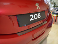 Peugeot 208 2012–2019 Takapuskurin suojalista Natanika (ruostumaton teräs) kuva 1