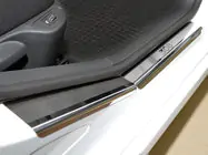 Peugeot 308 2007–2013 Nataniko-ovikynnyslistat (6 kpl, ruostumaton teräs) kuva 1