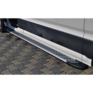 Line-sivuporrassarja (2 kpl, alumiini) kuva 1