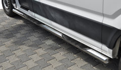 Volkswagen Crafter 2016– Sivusuojaputket (2 kpl, ruostumaton teräs) kuva 1
