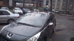 Peugeot 3008 2008–2016 Skyport Grey kattokaiteet kuva 5