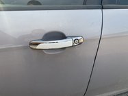 Ford Galaxy 2007–2015 Ovenkahvan kromisuojat valkoisella raidalla (4 kpl, ABS) kuva 2