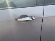 Ford Galaxy 2007–2015 Ovenkahvan kromisuojat valkoisella raidalla (4 kpl, ABS) kuva 4