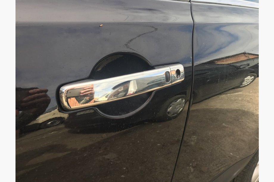 Nissan Qashqai 2010–2014 Ovenkahvan kromisuojat (4 kpl, ruostumaton teräs) Sirulla, OmsaLine - italialaista ruostumatonta terästä Image
