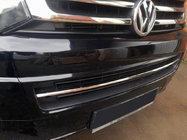 Volkswagen T5 2010–2015 Puskurin säleikön suojalista (ruostumaton teräs) Carmos - turkkilainen teräs kuva 1