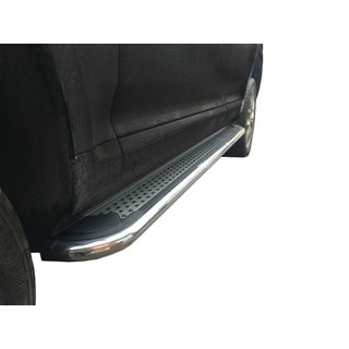 Sivuporrassarja Maydos v2 (2 kpl, alumiini ↗ ruostumaton teräs) kuva 3