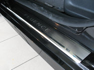 Renault Fluence 2009–2016 Nataniko ovikynnyslistat (4 kpl, ruostumaton teräs) kuva 1