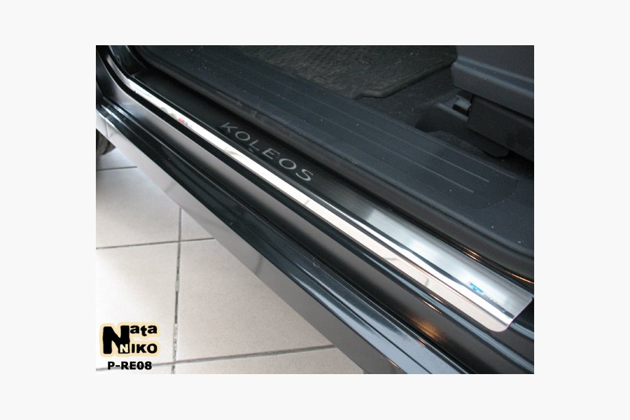 Renault Koleos 2008–2016 Nataniko kynnyslistat (4 kpl, ruostumaton teräs) Vakio – Lohmann-teippi, 0,5 mm Image