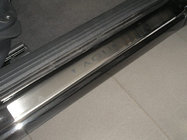 Renault Laguna 2001–2007 Nataniko ovikynnyslistat (4 kpl, ruostumaton teräs) Premium – 3M-teippi, 0,8 mm kuva 1