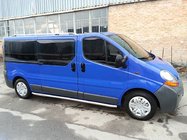 Renault Trafic 2001–2015 Skyport-kattokaiteet (harmaat) Lyhyt akseliväli kuva 2