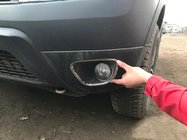 Renault Duster 2008–2017 Sumuvalojen kromikoristeet 2008-2013 (2 kpl, ruostumaton teräs) kuva 2