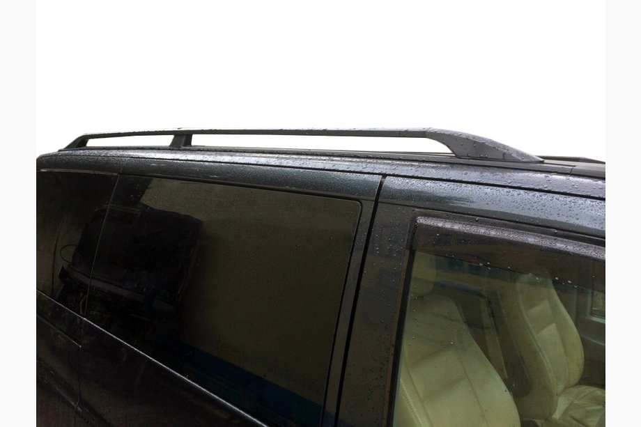 Mercedes Vito W638 1996–2003 Mustat kattokaiteet Metallijalat Image