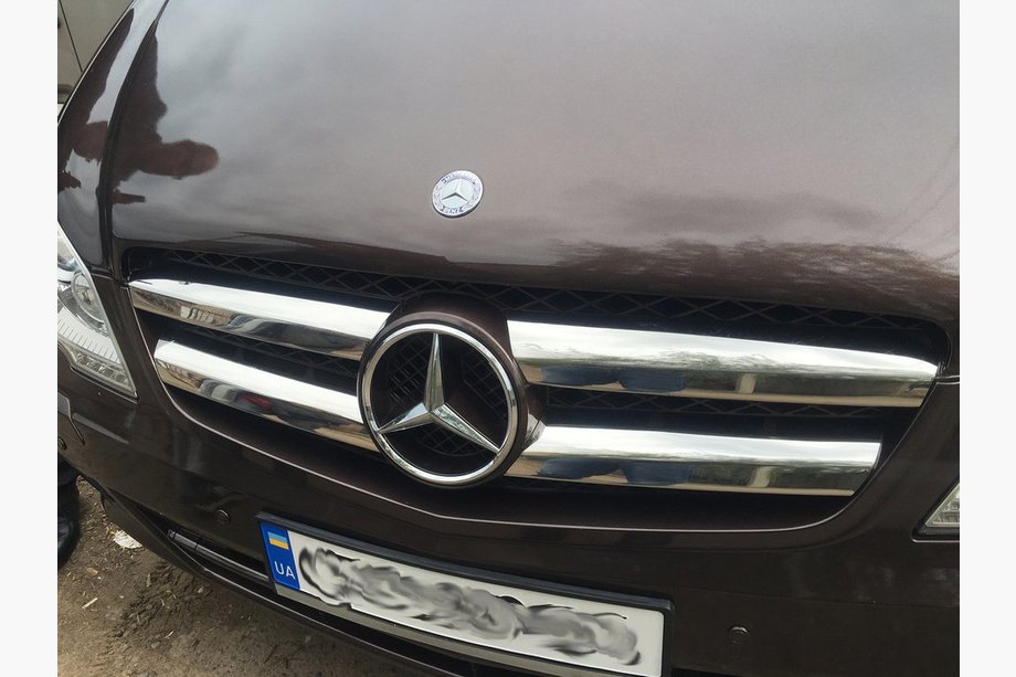 Mercedes Sprinter W906 2006–2018 Etusäleikön listat (2006-2013, ruostumaton teräs) Kuva 4