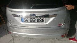 Ford Focus II 2008–2011 Takaluukun koristelista (HB, RST) kuva 3