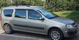 Renault Logan MCV 2005–2013 Ikkunatuuliohjaimet (4 kpl, Cobra) kuva 1