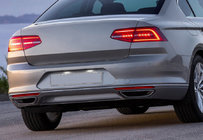 Volkswagen Passat B8 2015–2023 ALE! Takapuskurin reunan suojalista (SD, 3 kpl, ruostumaton teräs) kuva 1