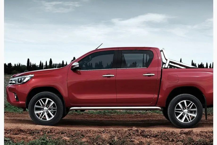 Toyota Hilux 2015– Ikkunalistat (4 kpl, ruostumaton teräs) Image