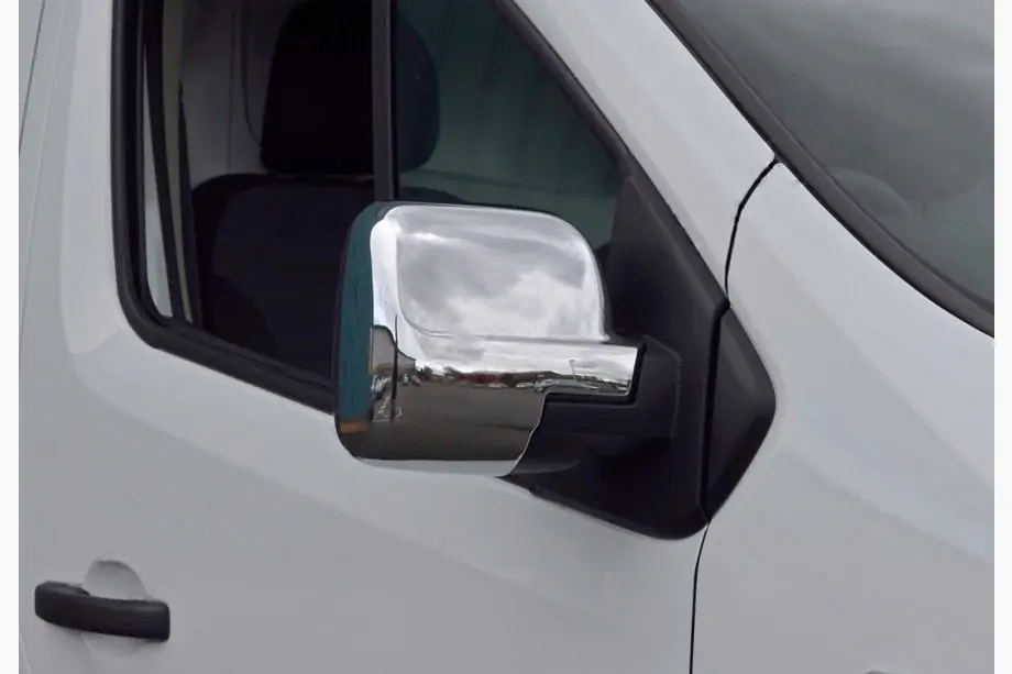 Renault Trafic 2015– Kromiset peilinkuoret (2 kpl, muovi) Image