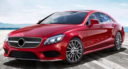 Mercedes CLS C218 2011–2018 Jäähdyttimen säleikkö 2014-2018 (Diamond Silver) kuva 2