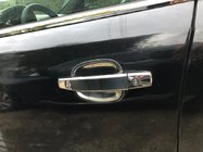 Opel Zafira B 2005–2011 Ovenkahvojen suojakupit (4 kpl, ruostumaton teräs) kuva 1
