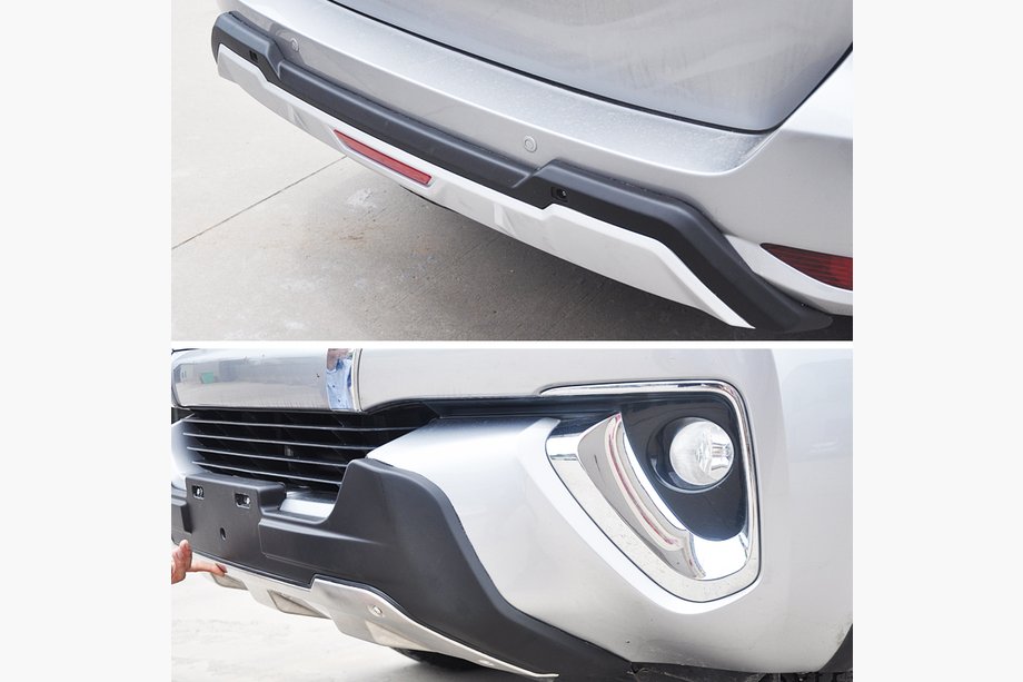 Toyota Fortuner 2015– Etu- ja takalipat (ABS-muovia) Image