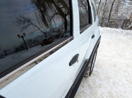 Renault Duster 2008–2017 Ikkunalista Musta Kromi (4 kpl, ruostumaton teräs) kuva 1