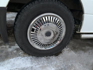 Mercedes Sprinter W906 2006–2018 Ruostumattomasta teräksestä pyöränkapselit Tähti (1-renkaiset, 4 kpl) kuva 2