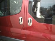 Opel Vivaro 2001–2015 Ovenkahvojen kehykset (4 kpl, ruostumaton teräs) kuva 2