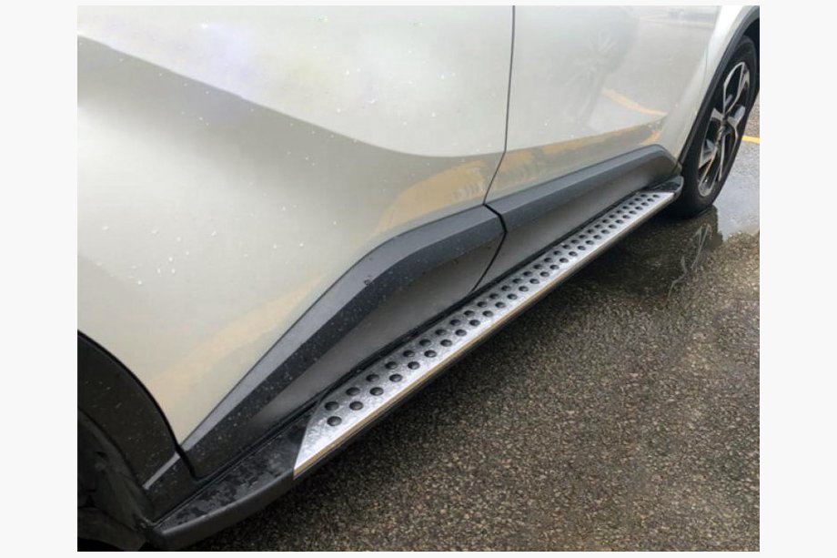 Toyota C-HR 2016–2023 Sivuporrast Original V3 (2 kpl, alumiini) Image