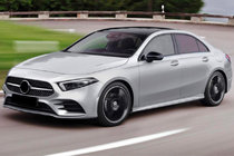 Mercedes A-сlass W177 2018– Etusäleikkö Diamond Silver (2018-2022) kuva 6