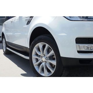 Sivuportaat Tayga Grey (2 kpl, alumiini) kuva 1