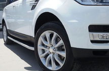 Range Rover Sport 2014–2022 Tayga Grey -sivuaskelmat (2 kpl, alumiini) kuva 1