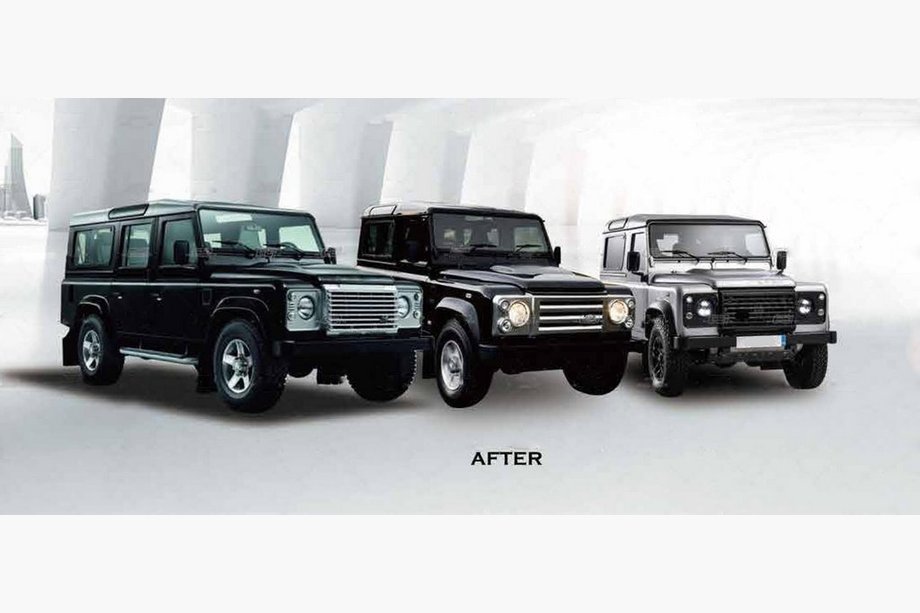 Land Rover Defender 1986–2016 Tuning-korisarja (bodykit) Image