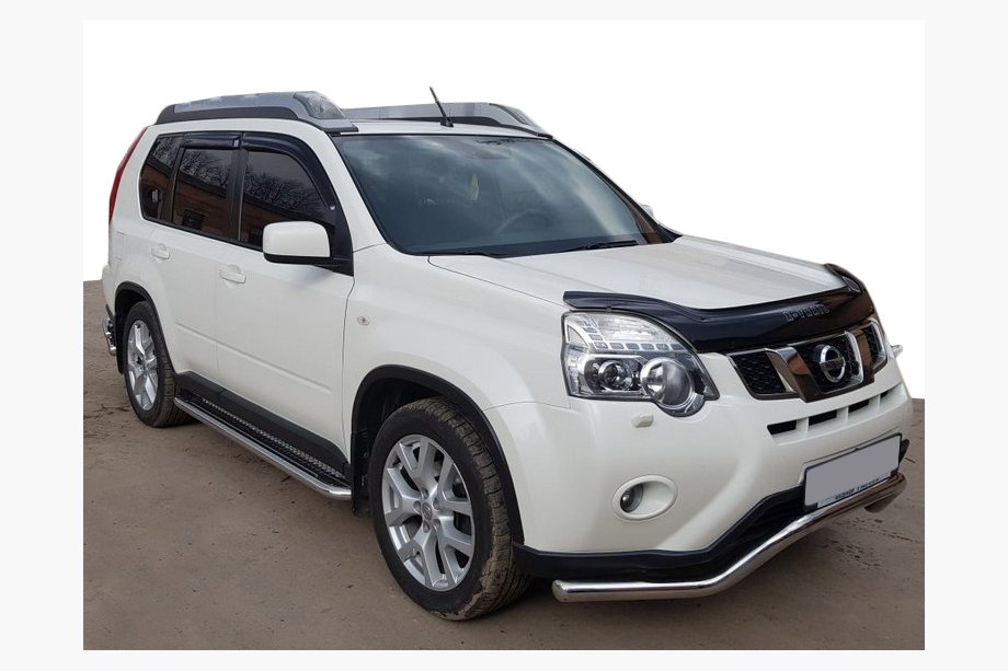 Nissan X-trail T31 2007–2014 Etusuojaputki ST007 (ruostumaton teräs) Kuva 1