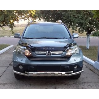 Etupuskurisuoja ST015 (ruostumaton teräs) Honda CRV 2007–2011