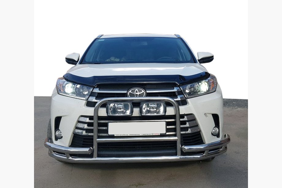 Toyota Highlander 2013–2019 Karjapuskuri WT-Special (ruostumaton teräs) Image