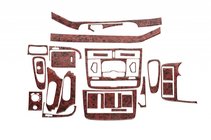 Mercedes Viano 2004–2014 Meric kojelaudan koristelistat (etuosa + sisustan insertit) kuva 1