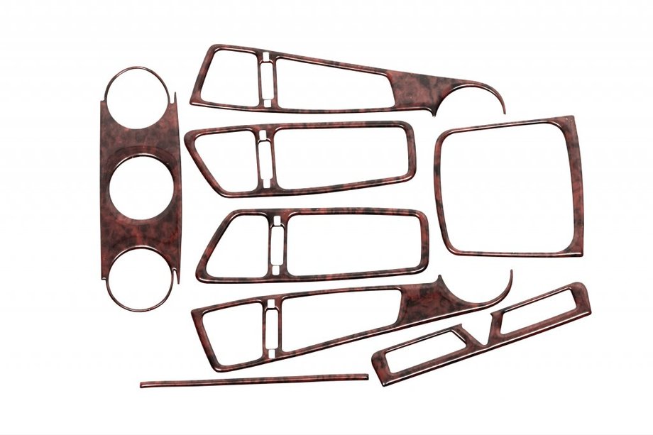 Kia Ceed 2007–2012 Kojelaudan suojapaneelit (Meric) Alumiini Image