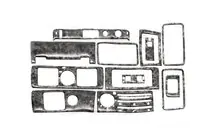 Volvo FH 1993–2012 Kojelaudan suojalistat 1993-2002 (titaanilook) kuva 1