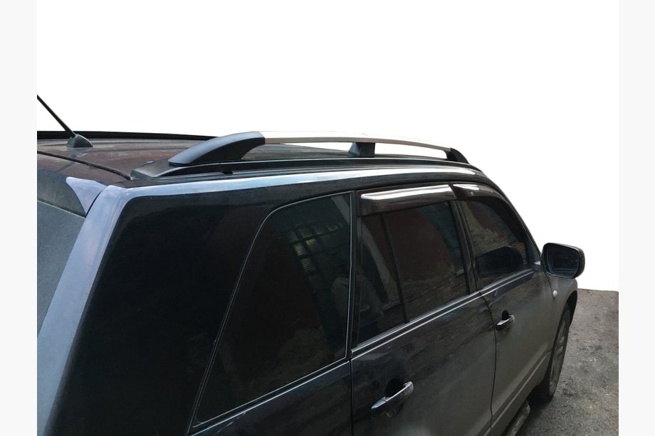 Suzuki Grand Vitara 2005–2017 DD kattokaiteet (kromi) Image