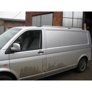 Kromatut kattokaiteet Volkswagen T5 Transporter 2003–2010 kuva 2